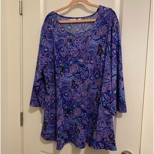 Kim Rogers Curvy 3x blouse